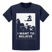 Youth I Want to Believe Nimbus Fighter Kids T-shirt