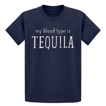 Youth My Blood Type is Tequila Kids T-shirt