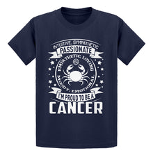 Youth Cancer Astrology Zodiac Sign Kids T-shirt
