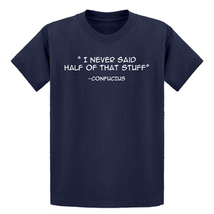 Youth Confucius say Kids T-shirt