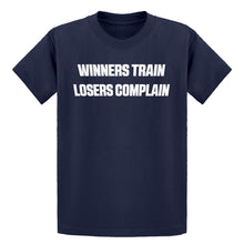 Youth Winners Train, Losers Complain Kids T-shirt