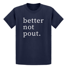 Youth Better Not Pout Kids T-shirt