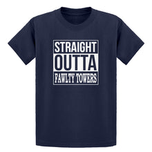 Youth Straight Outta Fawlty Towers Kids T-shirt