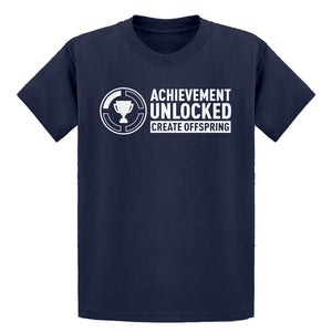 Youth Achievement Unlocked Create Offspring Kids T-shirt