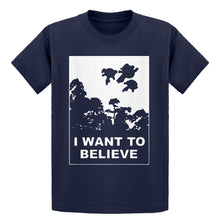 Youth I Want to Believe Super Girls Kids T-shirt