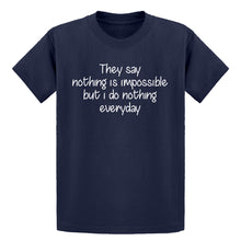 Youth Nothing is Impossible Kids T-shirt