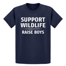 Youth Support Wildlife Raise Boys Kids T-shirt