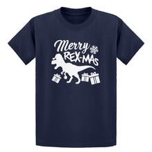 Youth Merry Rex-Mas Kids T-shirt