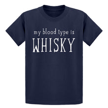 Youth My Blood Type is Whisky Kids T-shirt