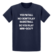 Youth Yes I'm Tall Kids T-shirt