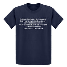 Youth On the Sands of Hesitation Kids T-shirt