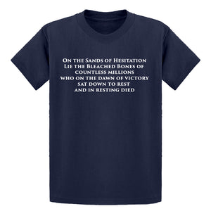 Youth On the Sands of Hesitation Kids T-shirt