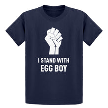 Youth I Stand with Egg Boy Kids T-shirt