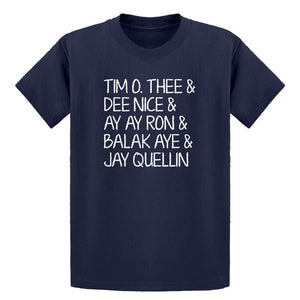Youth Tim O. Thee & Dee Nice & Ay Ay Ron & Balak Aye & Jay Quellin Kids T-shirt