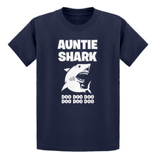 Youth Auntie Shark Kids T-shirt