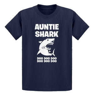 Youth Auntie Shark Kids T-shirt