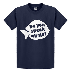 Youth Do You Speak Whale Kids T-shirt