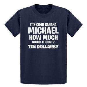Youth Its ONE BANANA Michael Kids T-shirt