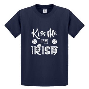 Youth Kiss Me I'm Irish Kids T-shirt