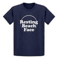 Youth Resting Beach Face Kids T-shirt