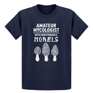 Youth Questionable Morels Kids T-shirt