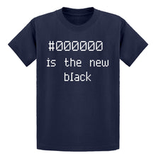 Youth 000000 is the new black Kids T-shirt