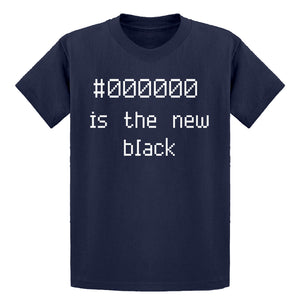 Youth 000000 is the new black Kids T-shirt