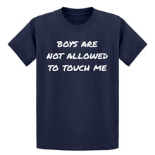 Youth Boys are not Allowed to Touch Me Kids T-shirt