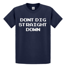 Youth Don't Dig Straight Down Kids T-shirt