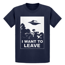 Youth I Want to Leave Kids T-shirt