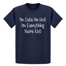 Youth Im Cute Im Hot Kids T-shirt