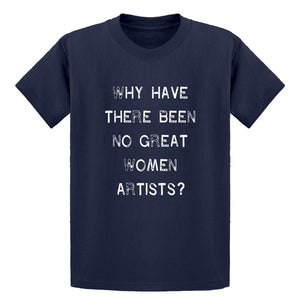 Youth No Great Women Artists Kids T-shirt
