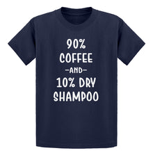 Youth 90% Coffee 10% Dry Shampoo Kids T-shirt