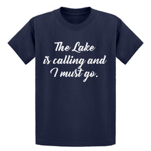 Youth The Lake is Calling and I must Go Kids T-shirt