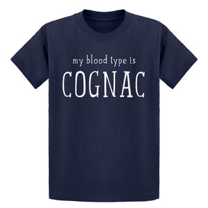 Youth My Blood Type is Cognac Kids T-shirt