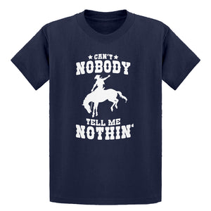 Youth Can't Nobody Tell Me Nothin' Kids T-shirt