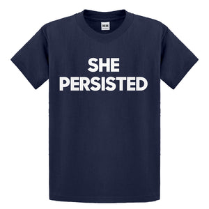 Youth She Persisted Kids T-shirt
