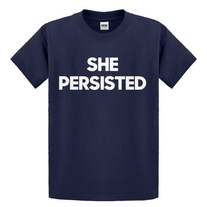 Youth She Persisted Kids T-shirt