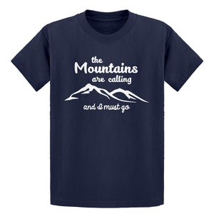 Youth The Mountains are Calling Kids T-shirt