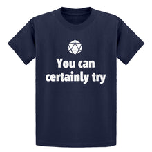 Youth You Can Certainly Try DnD Kids T-shirt