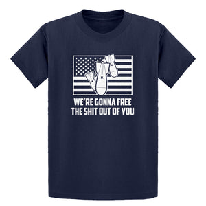 Youth We're Gonna Free the Shit Out of You Kids T-shirt