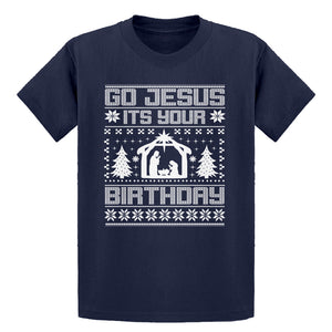 Youth Go Jesus Its Your Birthday Kids T-shirt