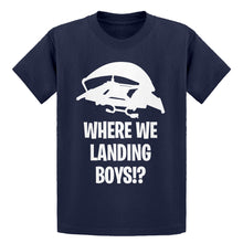 Youth Where We Landing Boys?! Kids T-shirt