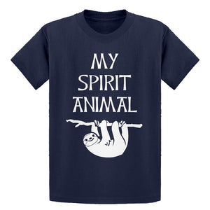 Youth Sloth is my Spirit Animal Kids T-shirt