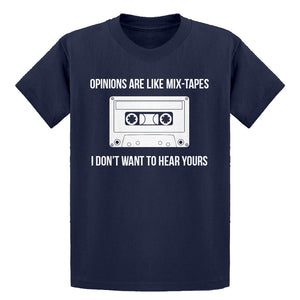 Youth Opinions are like Mixtapes Kids T-shirt