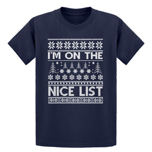 Youth Im on the Nice List Kids T-shirt