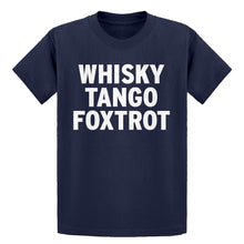 Youth WHISKY TANGO FOXTROT Kids T-shirt