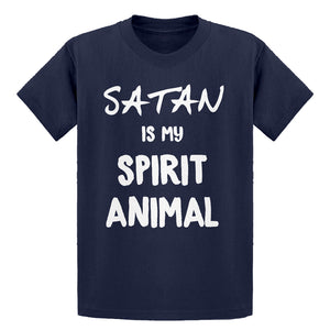 Youth Satan is my Spirit Animal Kids T-shirt
