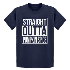 Youth Straight Outta Pumpkin Spice Kids T-shirt