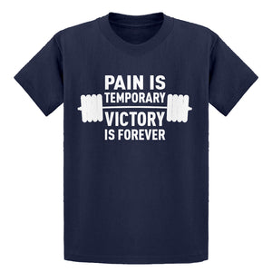 Youth Pain is Temporary Victory is Forever Kids T-shirt